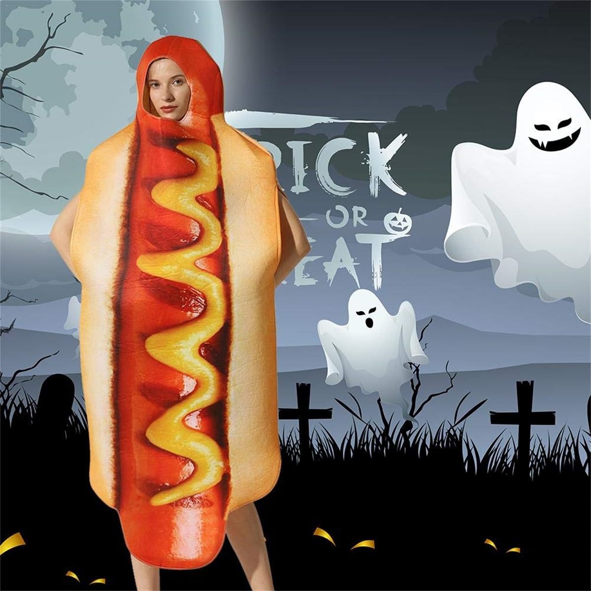 Amazon | ホットドッグ コスプレ 着ぐるみ 面白い きぐるみ ホット